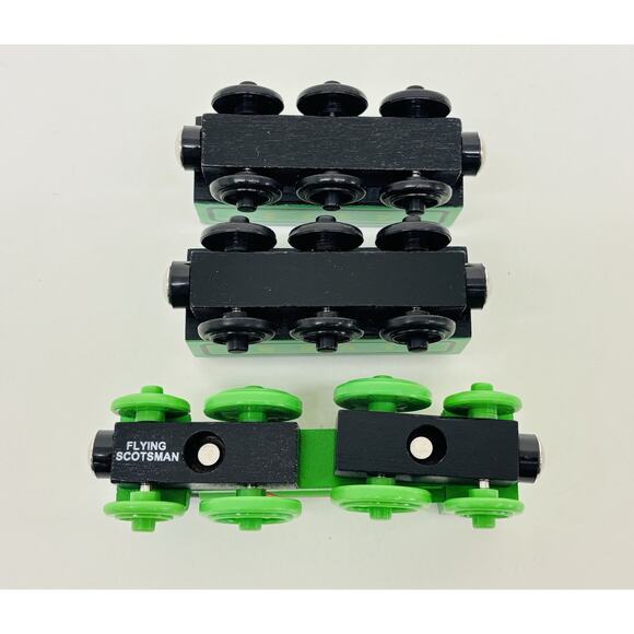 Thomas Wooden Railway Flying Scotsman Engine Tenders Character Card & Box LN - Picture 13 of 16